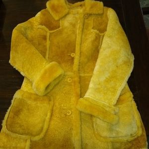 TANFUR Suede & Shearling Tan Coat